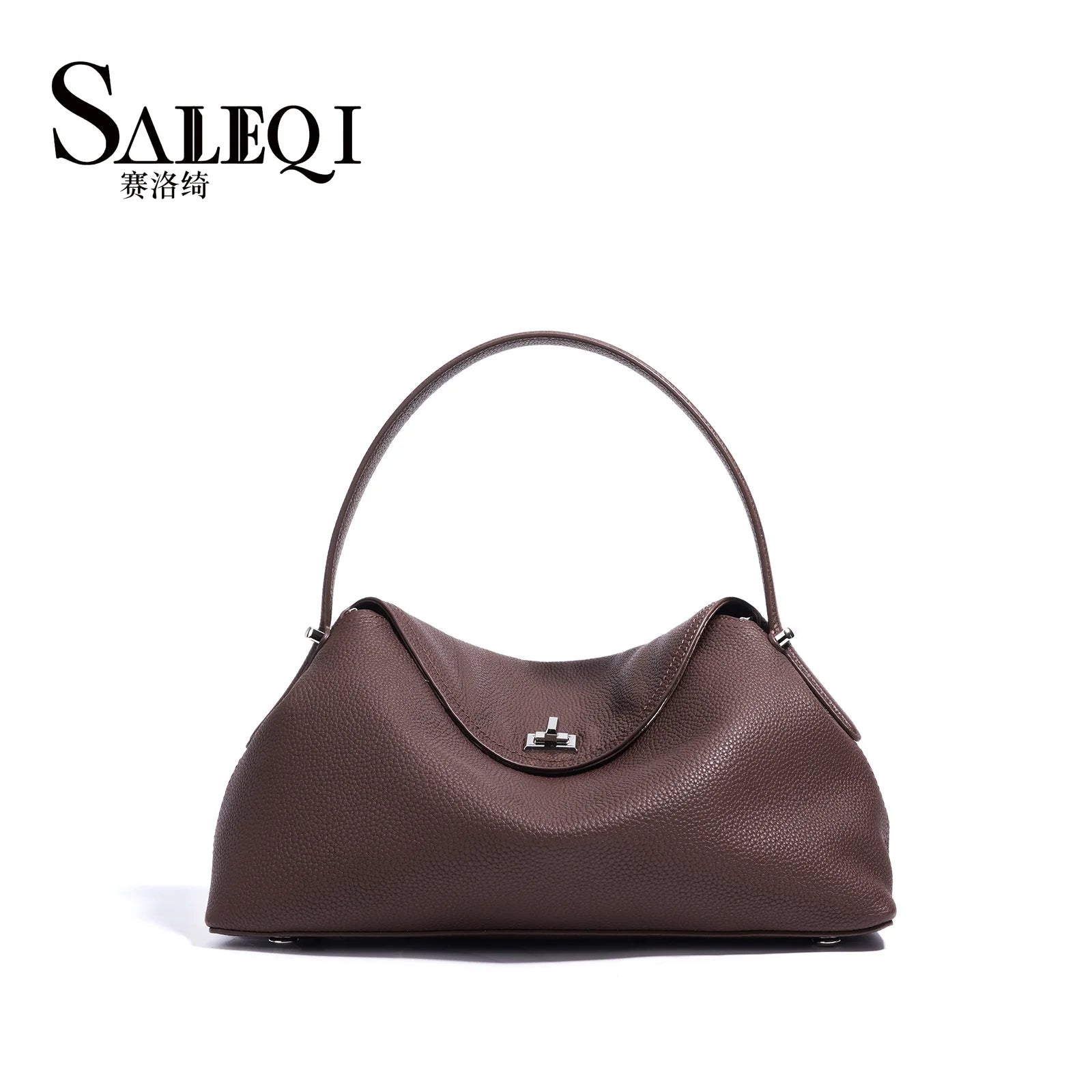 Genuine Cowhide Handbag – Women's Designer Shoulder Bag