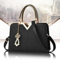 Beaded Top-Handle Shell Bag