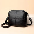 Retro PU Leather Bucket Bag