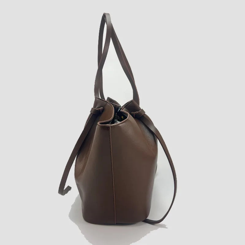 Trapeze Tote Bag – Metal-Lock Designer Shoulder Bag